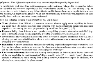 Reducing malicious use of synthetic media research