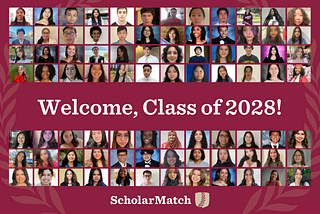 Join us in welcoming ScholarMatch’s largest cohort of scholars yet!