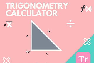 Trigonometry calculator by trigcalc