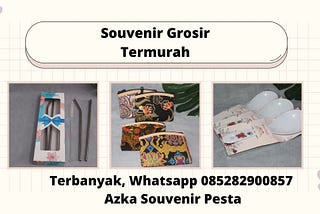 Souvenir Grosir Makassar