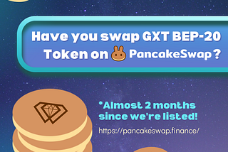 Time flies, it’s been almost 2 months since we’re listed on PancakeSwap!