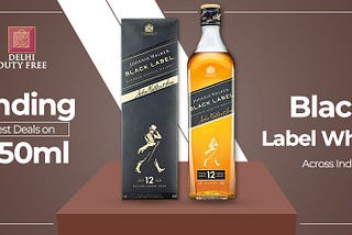 750ml Black Label Whisky