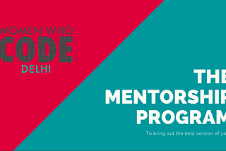 Women Who Code Mentorship Program 3.0