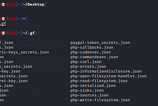 Installation of GF tool and its different patterns