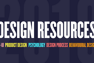 The 50 + Best FREE resources for learning design & grow your career (so far)