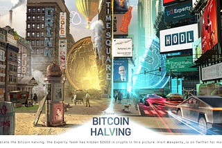 Experty.io Bitcoin Halving Puzzle