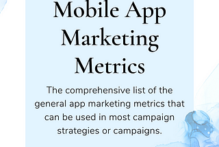The Ultimate eBooks for Mobile and Digital Marketing Metrics