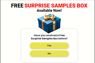 Free Surprise Samples Box — Finish A Short Deal 2024