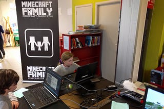 Minecraft workshop @De vertellerij