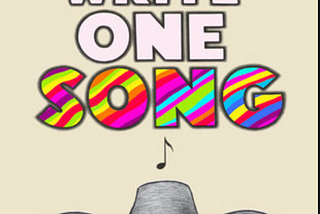 How Writing One Song Can Make You More Productive