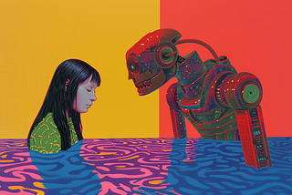 MidJourney May Offer Demographic Mode Switching; V6.1 & Model Personalization Dropping This Month! A Comprehensive Recap of MidJourney’s Weekly Office Hours (June 5, 2024) A robot and a woman in the water, ai image created on midjourney v6 by henrique centieiro and bee lee.