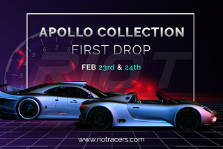 Riot Racers First Apollo Drop — February 23rd & 24th