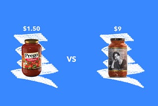 Cheap vs Expensive: Pasta Sauce