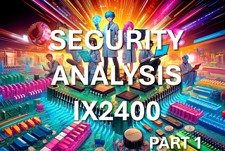 Security Analysis of an IX2400 VPN Gateway: Reconnaissance Part I