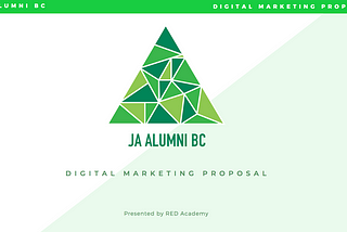 JA Alumni: Digital Marketing (SEO) Case Study