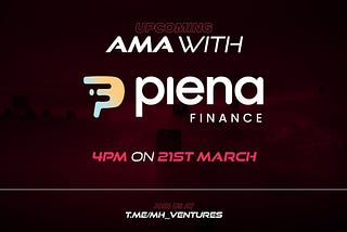 AMA RECAP BETWEEN MH-VENTURES AND PLENA FINANCE.