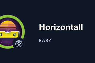 Horizontall — Hackthebox