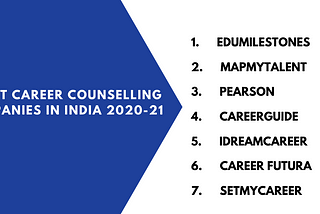 Top 7 Best Career Counselling Companies in India