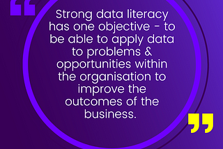 Why Data Literacy Should be Viewed as a Sliding Scale