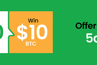 Save $10, Win $10 Bitcoin [LIVE]