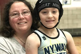 Parent Laura Fram with her daughter Elizabeth