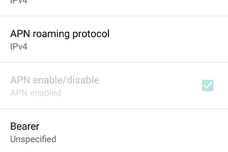 Consumer Cellular LTE APN settings for Android