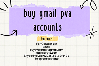 PVA, which stands for Phone Verified Accounts, are crucial for creating a reliable and trustworthy…