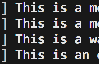While My Python Script Gently Logs