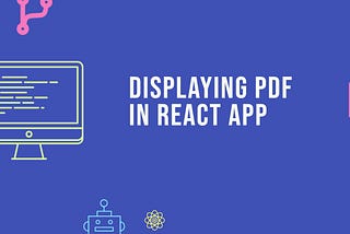 Displaying PDF in React app