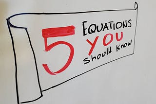 5 Equations You Should Know When Developing Products or Services