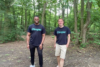 Clooper Founder Toks Adebiyi and Co-Founder Matt Wilson