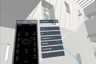Oculus Sidebar: Mějte během Vašeho pobytu ve VR nepřetržitý předled o dění “tam venku”