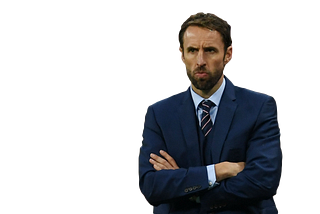 The England men’s football team manager, Gareth Southgate.