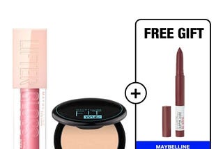 Lip Lifter Gloss + 12H Oil Control Powder