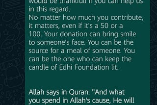 EDHI FUNDRAISING