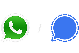 WhatsApp, Signal Messenger, and UX