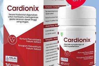 Cardionix — Dukungan Herbal untuk Menstabilkan Tekanan Darah dan Menjaga Kesehatan Jantung