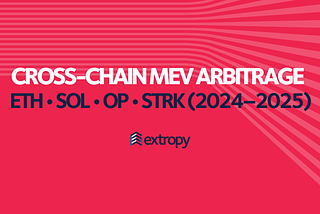 An Analysis of Arbitrage Markets Across Ethereum, Solana, Optimism, and Starknet (2024–2025)