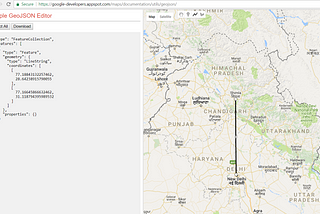 A primer on GeoJSON standard and visualization tools