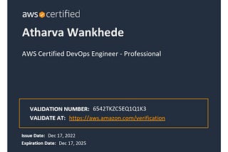 How I cleared the AWS DevOps Engineer — Professional Certification?