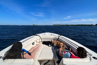 Founders (and builders) on a Boat