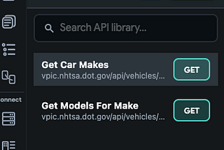 Flutter Flow: Use the NHTSA API to get vehicle information