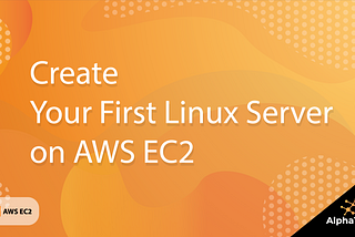 Create Your First Linux Server on AWS EC2