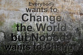 Is change over-rated?