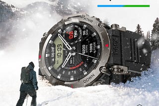 Amazfit T-Rex Ultra Smart Watch for Men: Dual-Band GPS