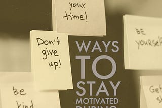 Ways to stay motivated during a long construction project.