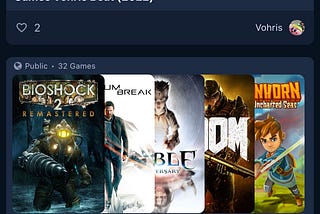 My Gaming Drought