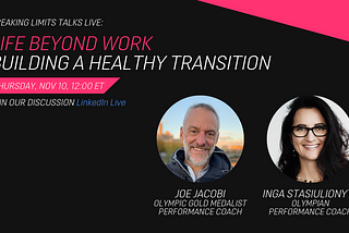 Life beyond work: building a healthy transition