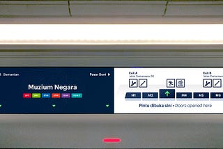 🇲🇾 MRT: Commuter Screens Redesign