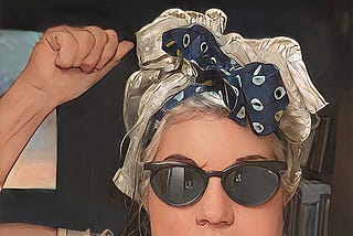 The day I channeled my inner Rosie the Riveter